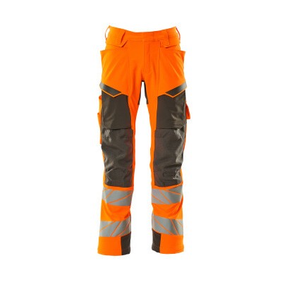 MASCOT® - Hose mit Knietaschen ACCELERATE SAFE, hi-vis Orange/Dunkelanthrazit, Größe 76C46