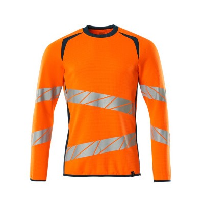 MASCOT® - Sweatshirt ACCELERATE SAFE, hi-vis Orange/Dunkelpetroleum, Größe 3XL-ONE