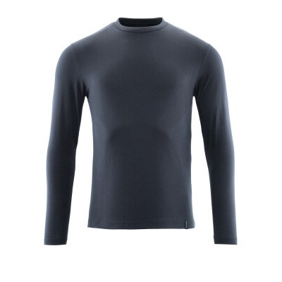 MASCOT® - T-Shirt, Langarm CROSSOVER, Schwarzblau, Größe M-ONE