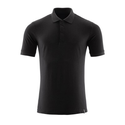 MASCOT® - Polo-Shirt CROSSOVER, Vollschwarz, Größe 2XL-ONE