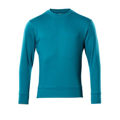 MASCOT® - Sweatshirt CROSSOVER, Petroleum, Größe XL