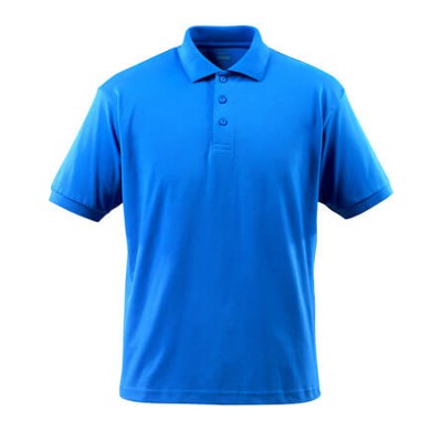 MASCOT® - Polo-Shirt CROSSOVER, Azurblau, Größe M