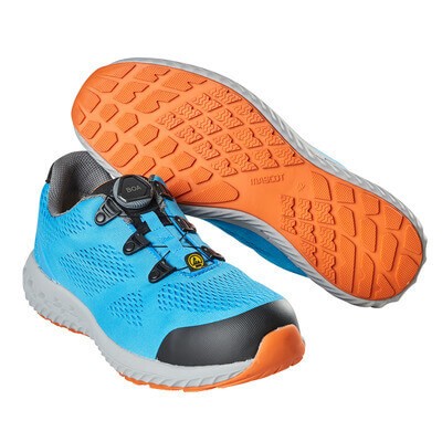MASCOT® - Sicherheitshalbschuh FOOTWEAR MOVE, Türkisblau, Größe 1044