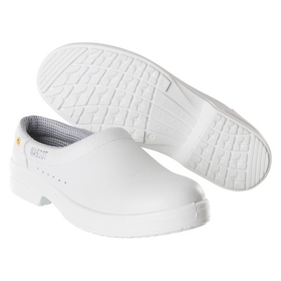 MASCOT® - Clog FOOTWEAR CLEAR, Weiß, Größe 1047