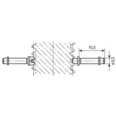 Mahr - Schneide, P=7-4,5 Gg/1" 852-f W