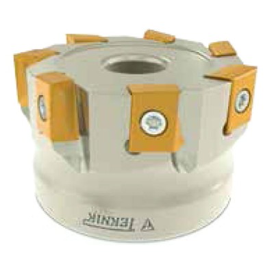 Teknik Makina - Eckmesserkopf 90° 160mm Durchmesser 14 Schneiden für Wendeplatten LNMT 1306