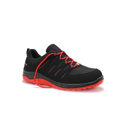 ELTEN - Berufshalbschuh MADDOX black-red Low ESD O2 929652 Größe 46