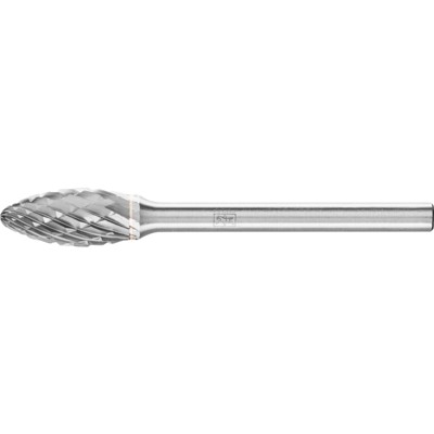 PFERD - Hartmetall Hochleistungsfrässtift ALLROUND Flamme B Ø06x13 mm Schaft-Ø 3 mm universal grob