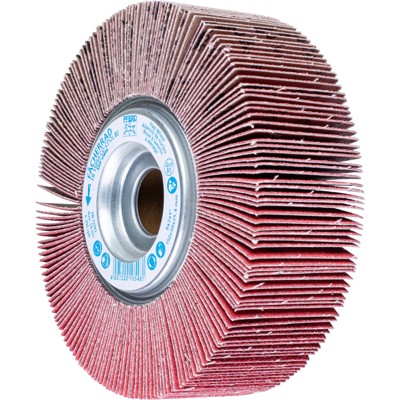 PFERD - Lamellenschleifrad FR Ø 150x50mm Bohrung Ø 25,4 mm CO-COOL80 für kühlen Schliff auf Edelstahl