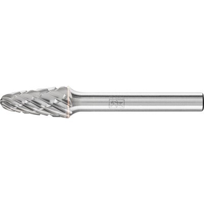 PFERD - Hartmetall Hochleistungsfrässtift NON-FERROUS Rundkegel KEL Ø 10x20mm Schaft-Ø 6 mm NE-Metalle