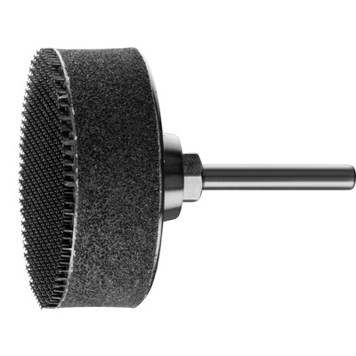 PFERD - POLINOX Halter für Vlies Marmorierronden Kletthaftend Ø 60mm Schaft-Ø 6 mm