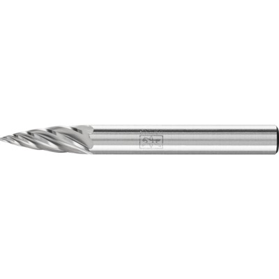 PFERD - Hartmetall Hochleistungsfrässtift INOX Spitzbogen SPG Ø 06x18 mm Schaft-Ø 6 mm für Edelstahl