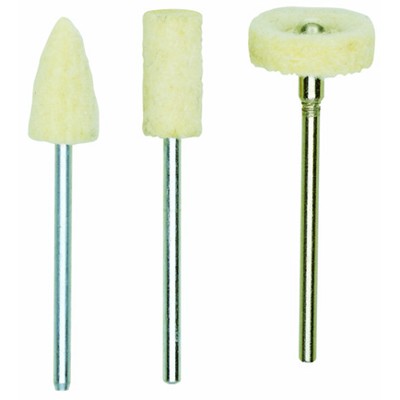 PROXXON - Filzpolierstift, Zylinder, 2 Stück