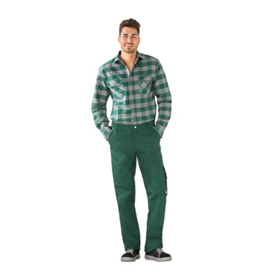 Planam - Thermohose 2141 grün, Größe 42