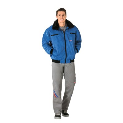 Planam - Winterjacke 0362 kornblau, Größe 2XL