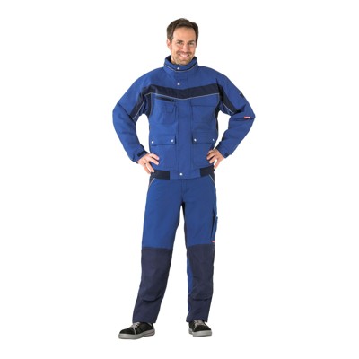 Planam - Winterjacke 2591 kornblau/marine, Größe 4XL