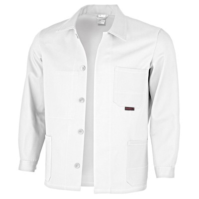 qualitex® - Arbeitsjacke "favorit" weiß, Größe 110