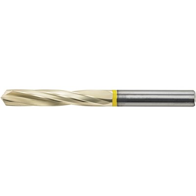 FORMAT - Spiralbohrer VHM Typ Alu 9,5mm DIN 6537L 5xD Innenkühlung HA ZrN