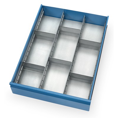 fetra® - Schubladen-Einteilungs-Set - Zubehör für Schubladen 600mm tief