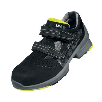 uvex - Sicherheitssandale 8542/8, S1 SRC ESD, schwarz, W11, Größe 39