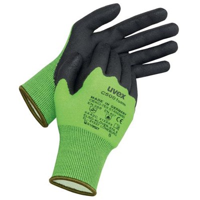 uvex - Schnittschutzhandschuh C500 foam 60494, Größe 1
